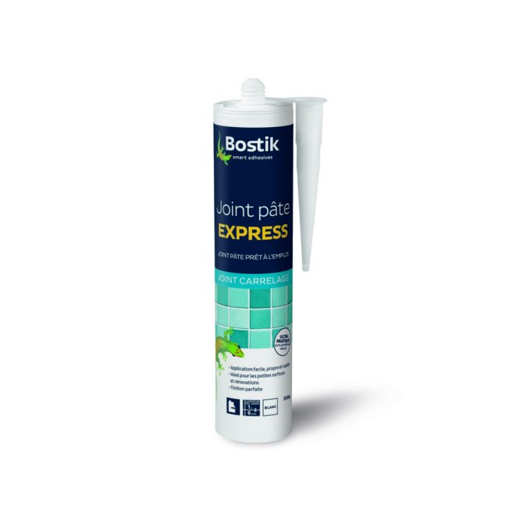Joint De Carrelage En Pâte Express Blanche Bostik 550 G concernant Joint Carrelage Salle De Bain Etanche Joint De Carrelage En Pâte Express Blanche Bostik 550 G concernant Joint Carrelage Salle De Bain Etanche