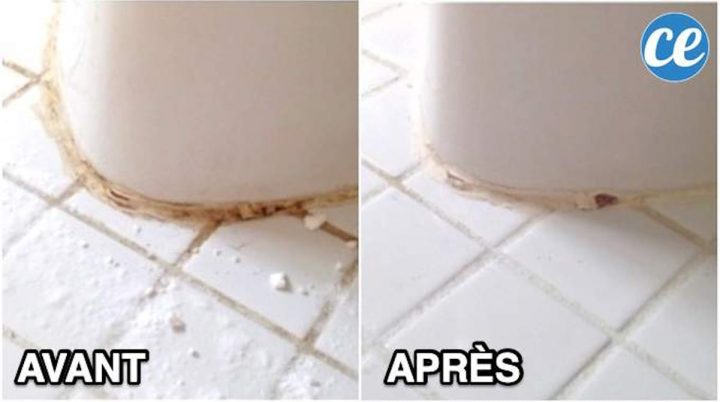 Joints De Carrelage Noircis ? L'astuce Incroyable Pour Les à Nettoyer Joint De Douche Joints De Carrelage Noircis ? L'astuce Incroyable Pour Les à Nettoyer Joint De Douche