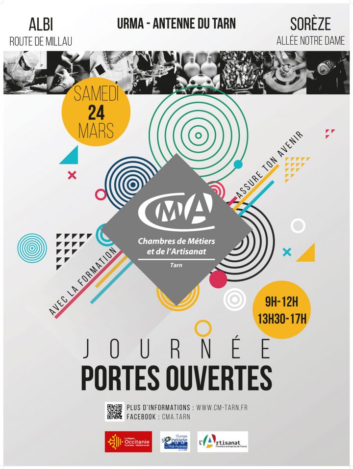 Journées Portes Ouvertes 2019, Ecole Supérieure Des Métiers tout Chambre Des Metiers Albi Journées Portes Ouvertes 2019, Ecole Supérieure Des Métiers tout Chambre Des Metiers Albi