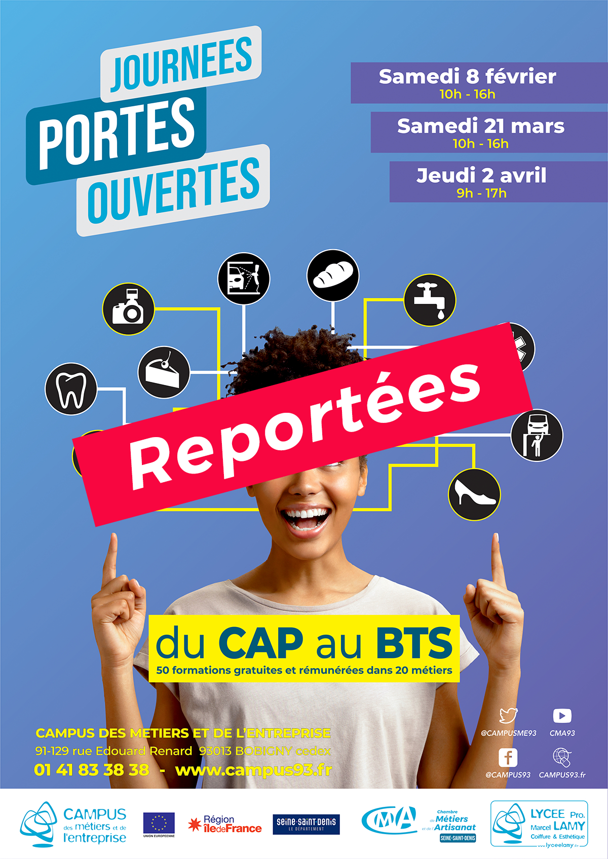 Journées Portes Ouvertes - Campus Des Métiers Et De L'entreprise à Chambre Des Metiers 91