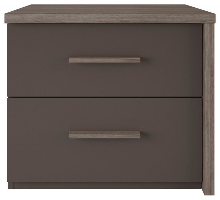Julia 2-Drawer Bedside Table – Contemporary – Chests Of intérieur Meuble Demeyere