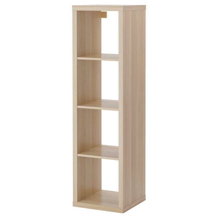 Kallax Étagère – Effet Chêne Blanchi 42X147 Cm encequiconcerne Meuble Case Ikea