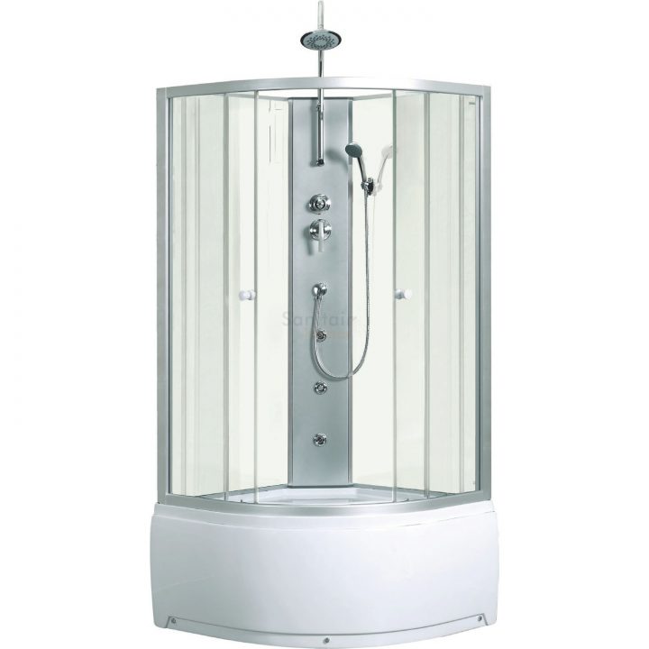 Kerra Karolina Wh Complete Douchecabine 90X90Cm Wit pour Cabine De Douche Complete