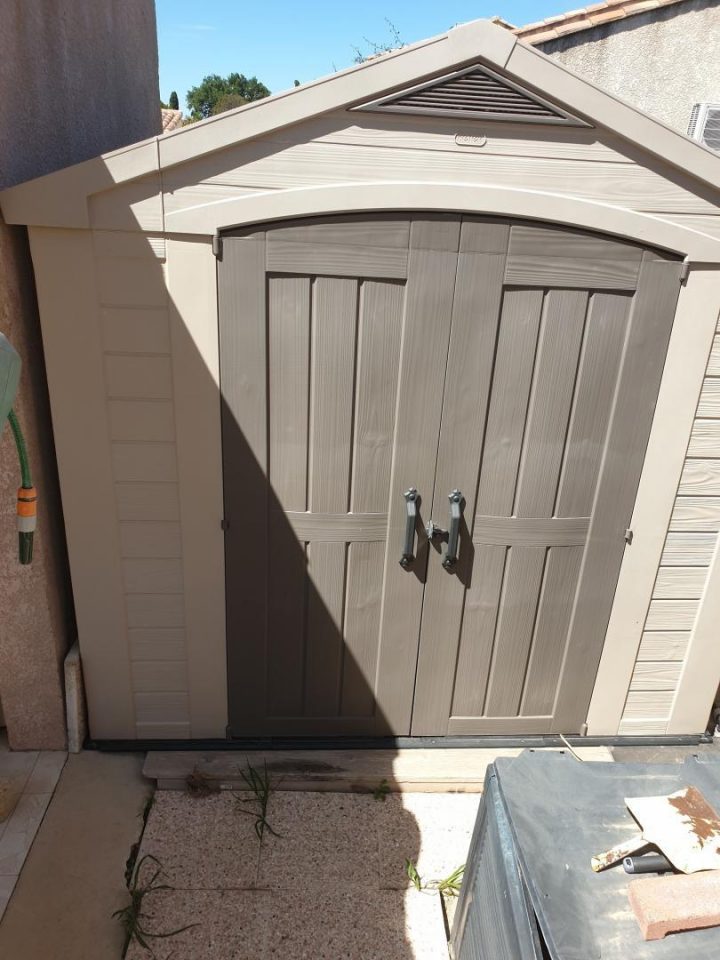 Keter Abri De Jardin En Résine Sydney 4,41M² + Plancher Inclus avec Abri De Jardin En Résine Sydney 4,41M² + Plancher Keter