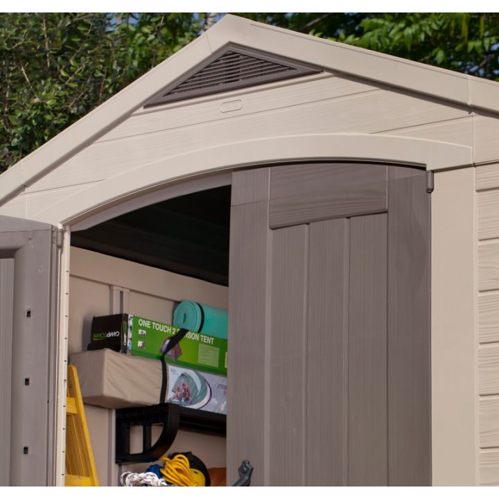 Keter Abri De Jardin En Résine Sydney 4,41M² + Plancher Inclus concernant Abri De Jardin En Résine Sydney 4,41M² + Plancher Keter