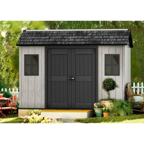 Keter – Brossium 7511 – Abri De Jardin En Résine – 8 M² avec Abri De Jardin En Résine Keter