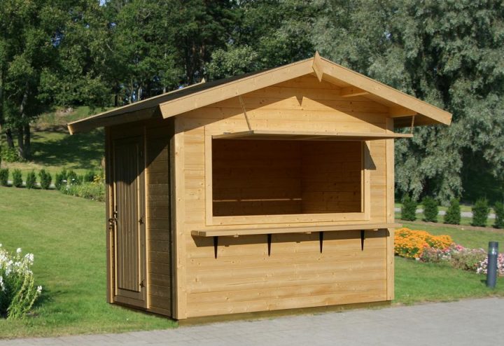 Kiosk Custom – Sheds Quebec | West Quebec Shed Company dedans Abris De Jardin Makro