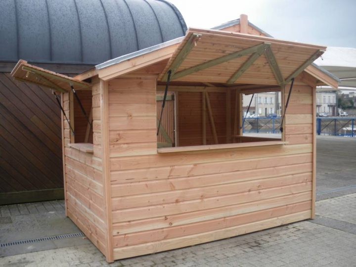 Kiosque Et Chalets En Bois – Piscine, Terrasse, Abris Et encequiconcerne Abri De Jardin 2X3