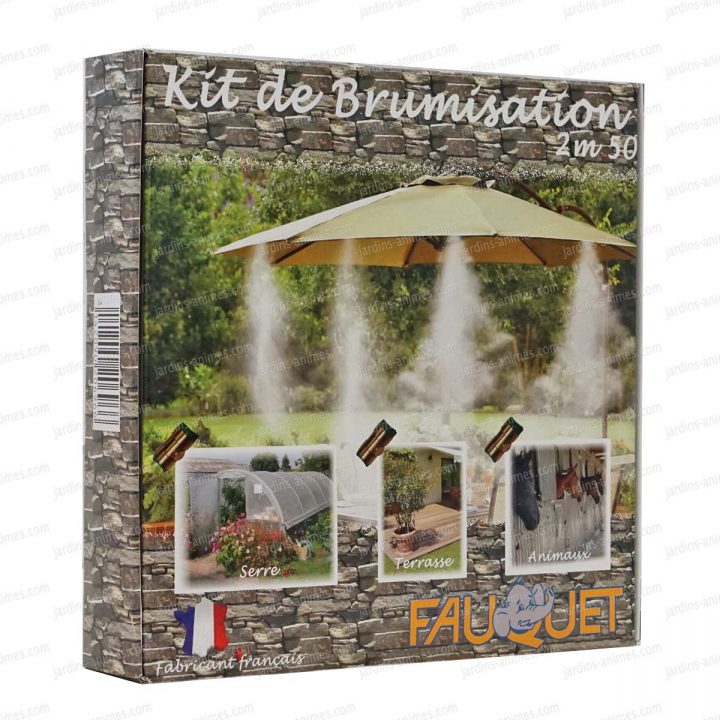 Kit De Brumisation Terrasse Et Plantes – 5 Buses 2.5M serapportantà Brumisateur Jardin