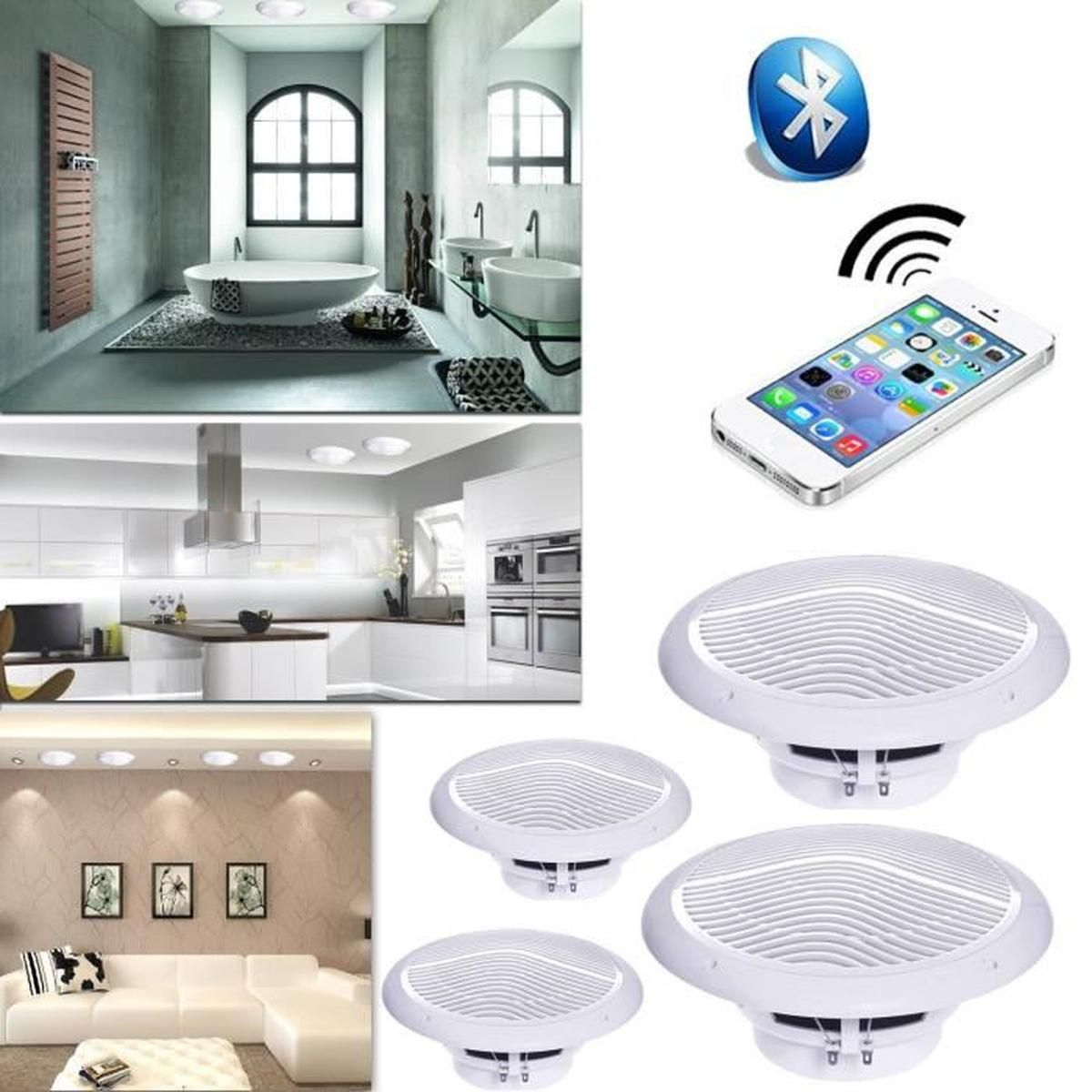 Kit Haut Parleur Salle De Bain tout Enceinte Bluetooth Salle De Bain