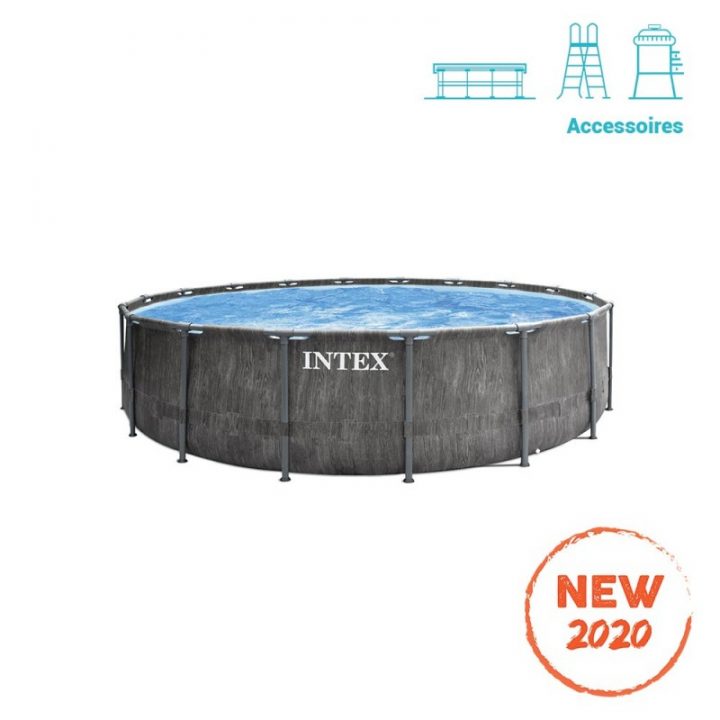 Kit Piscine Baltik Intex 4.57 X 1.22 M concernant Kit Habillage Piscine Tubulaire Intex