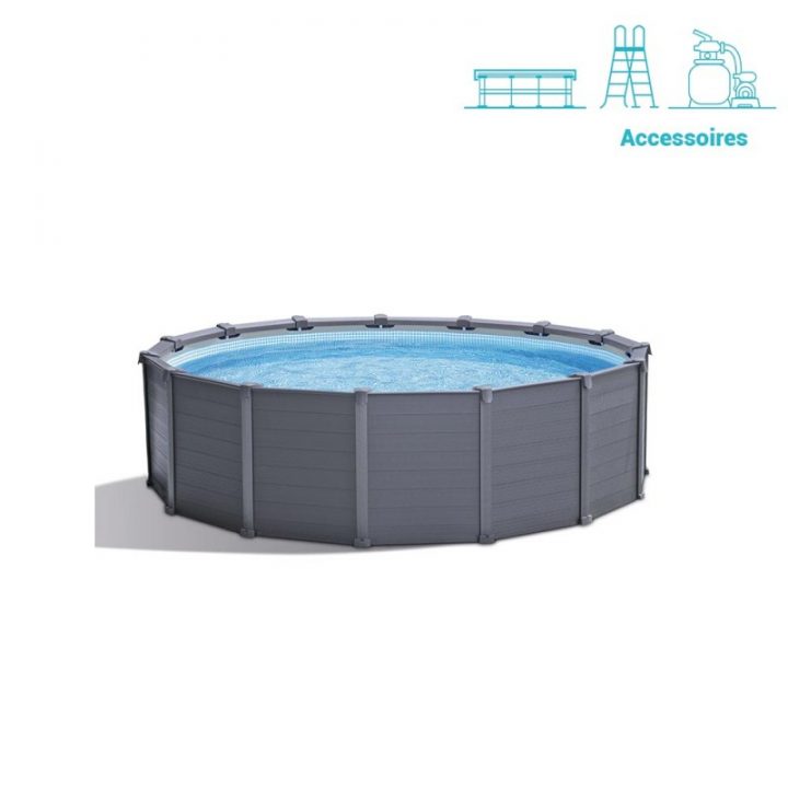 Kit Piscine Graphite Intex 4.17 X 1.09 M dedans Kit Habillage Piscine Intex Kit Piscine Graphite Intex 4.17 X 1.09 M dedans Kit Habillage Piscine Intex