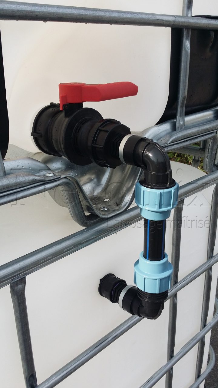 Kit Vertical De Raccordement Pour Cuve Supplémentaire intérieur Robinet Pour Cuve 1000 Litres Kit Vertical De Raccordement Pour Cuve Supplémentaire intérieur Robinet Pour Cuve 1000 Litres