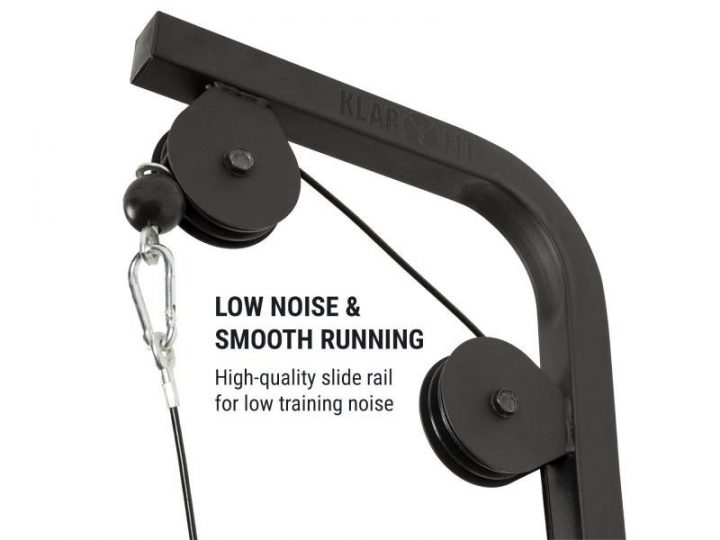 Klarfit Hangman Station De Traction Murale & Barre Triceps pour Barre De Traction Jardin