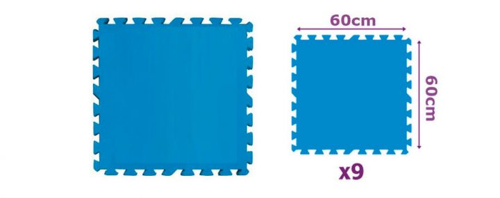 Kokido – Dalle De Protection 60X60Cm Pour Piscine Hors Sol à Dalle Kokido Kokido – Dalle De Protection 60X60Cm Pour Piscine Hors Sol à Dalle Kokido