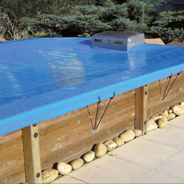 La Bâche D'Hiver Sécurisée Wood Securit Est Dédiée Aux pour Piscine Bois Woodfirst