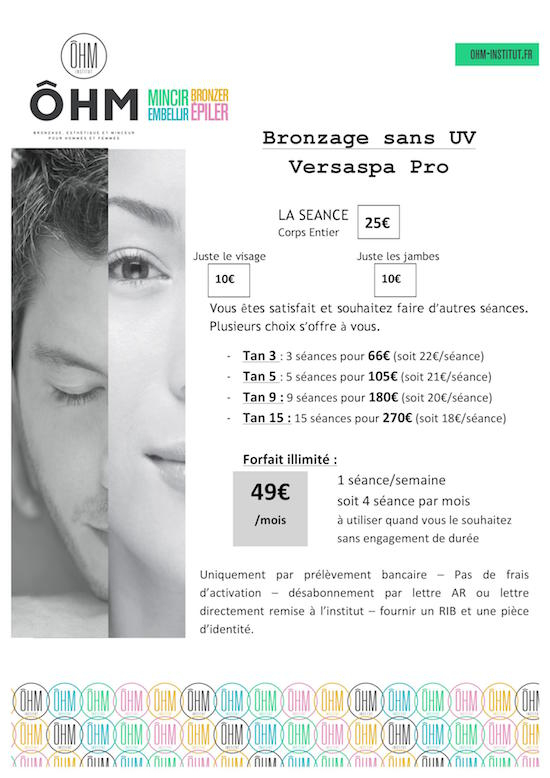 La Douche Autobronzante: Versaspa Pro, Bronzage Sans Uv concernant Douche Autobronzante