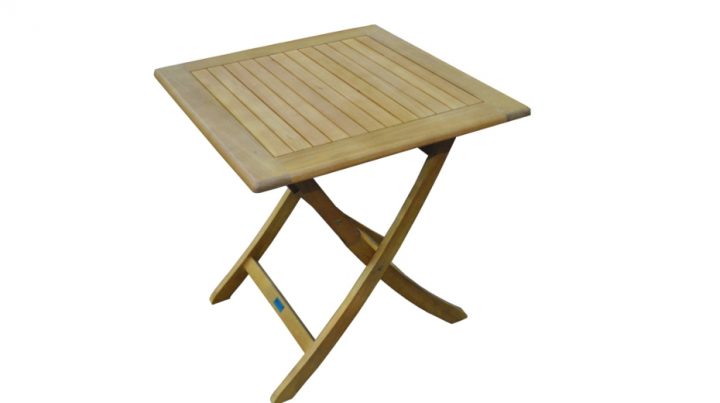 La Maison Du Jardin – Table De Jardin Carré Pliante En à Table De Jardin 4 Personnes