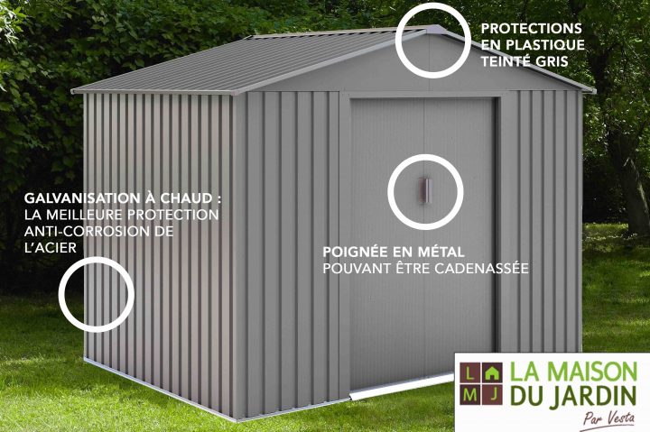 La Maison Du Jardin:chalet & Jardin dedans Abri De Jardin Metal