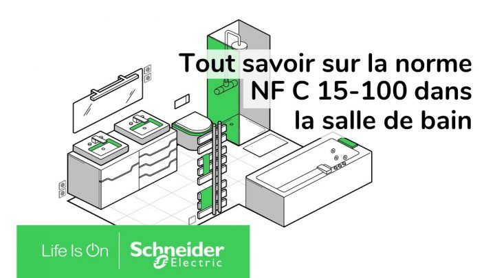 La Norme Électrique Dans La Salle De Bain | Tout Savoir Sur La Norme Nf C  15-100 pour Normes Électriques Salle De Bain