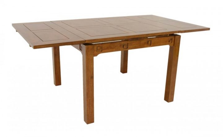La Table À Rallonges Carrée En Bois Massif Volog pour Table Carrée Avec Rallonge