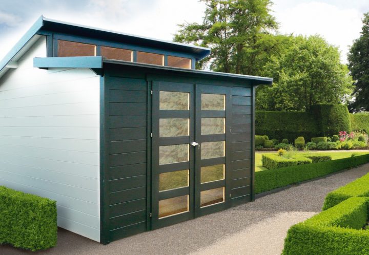 L’abri Design Et Moderne Pour Une Harmonie Naturelle à Abri De Jardin Contemporain