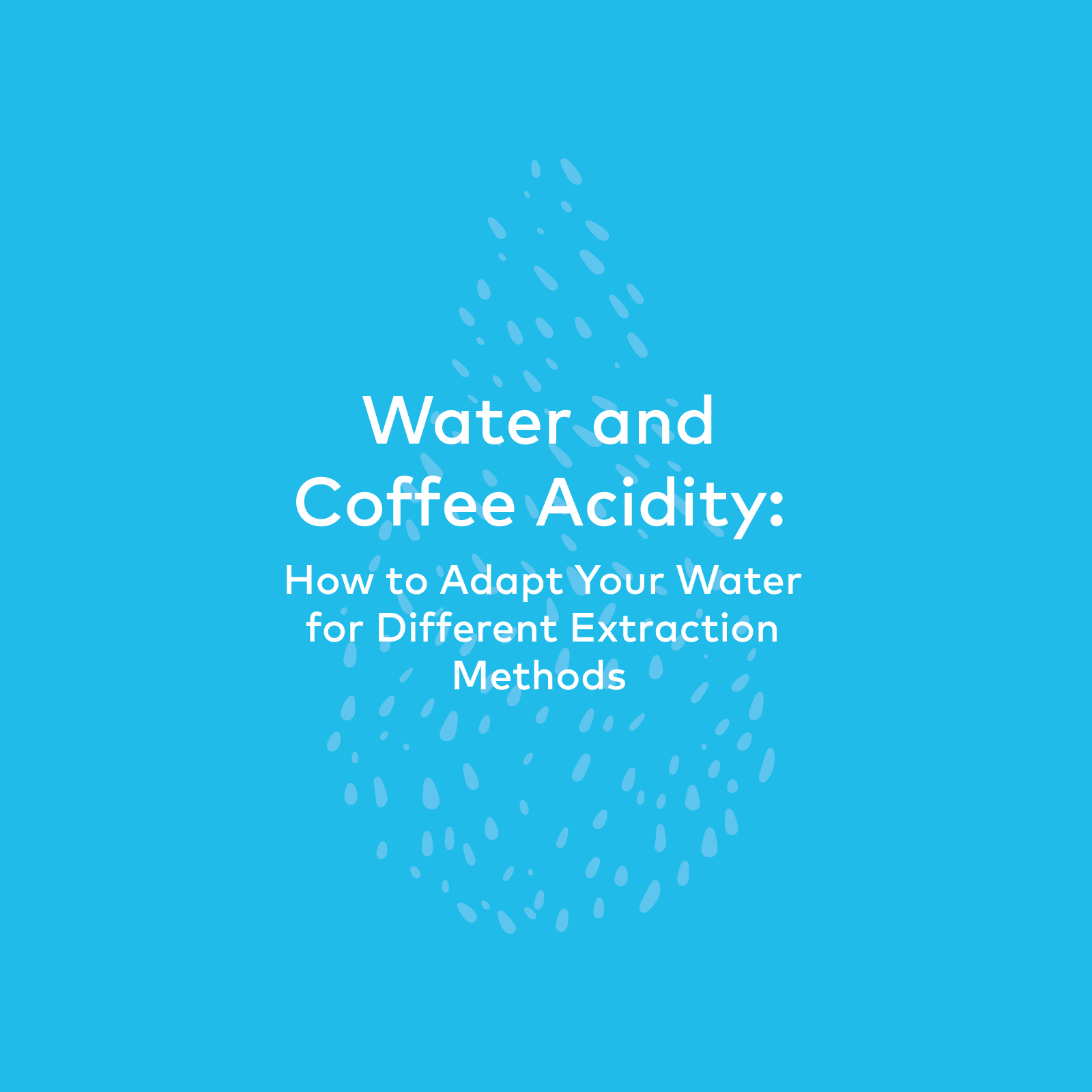 L'acidité De L'eau Et Du Café : Comment Adapter L'eau Que avec Composition De L Eau Du Robinet