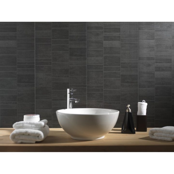 Lambris Pvc Décor Carrelage Grosfillex Paquet De 2,92M² Anthracite pour Lambri Pvc Salle De Bain Lambris Pvc Décor Carrelage Grosfillex Paquet De 2,92M² Anthracite pour Lambri Pvc Salle De Bain