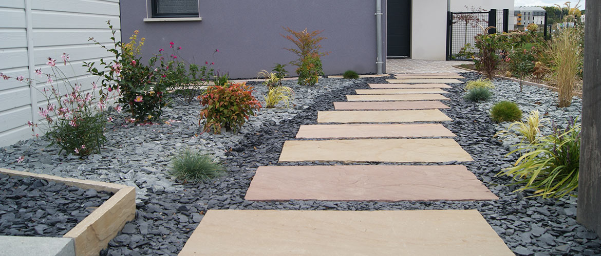 L'Aménagement Paysager - Ajienvironnement à Exemple D Aménagement De Jardin