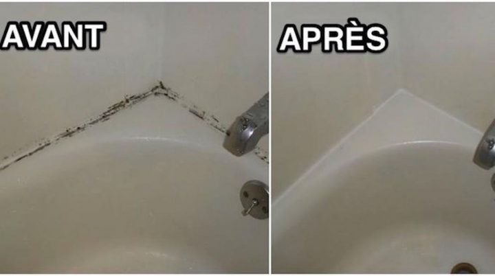 L'astuce Incroyable Pour Enlever La Moisissure Sur Les pour Comment Nettoyer Les Joints De Douche