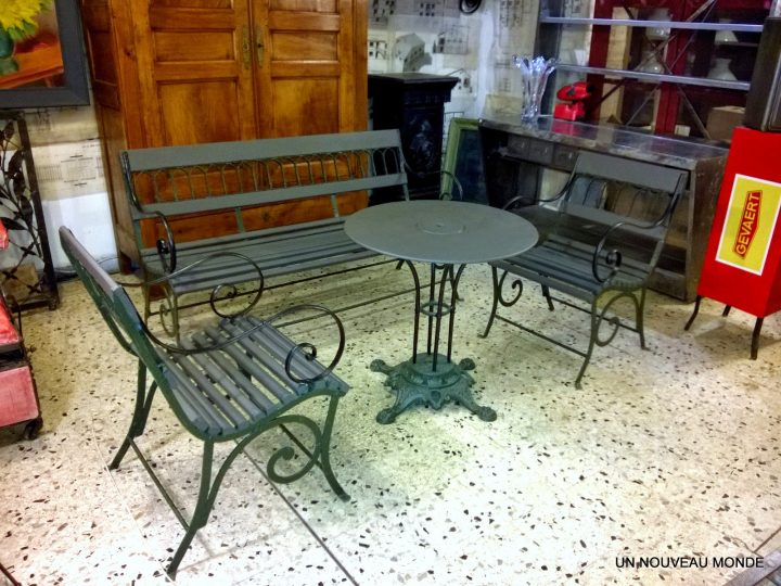 L'Atelier De Philippe: Salon De Jardin Charles X Fer Forgé serapportantà Salon De Jardin En Fer Forgé