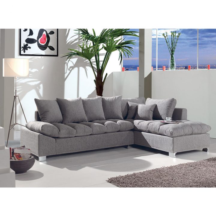 Le Canapé D’angle Idéal Grand Confort En Tissu Super Moelleux. intérieur Magasin &amp; Dépôt Cocktail Scandinave Montpellier