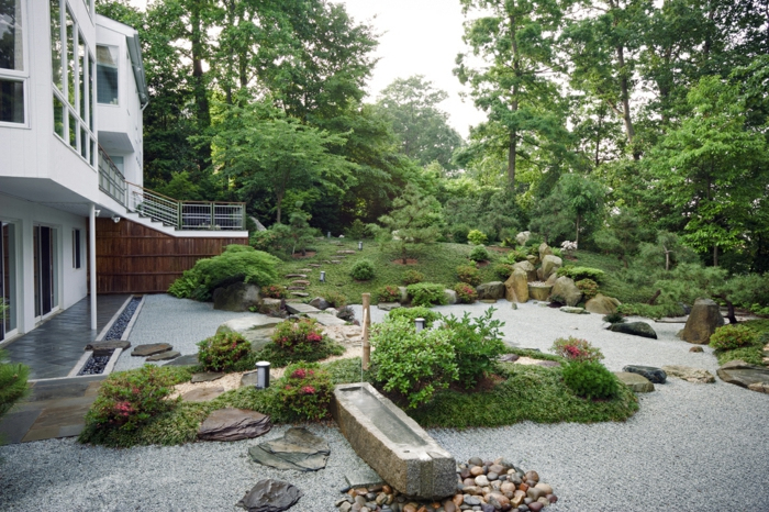 Le Jardin Zen Japonais En 50 Images – Archzine.fr pour Déco De Jardin Zen