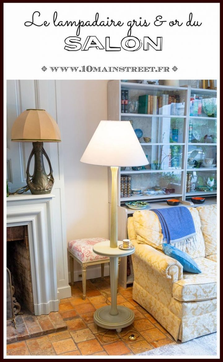 Le Lampadaire Gris Et Or Du Salon En 2020 | Mobilier De serapportantà Magasin Meuble Coignieres