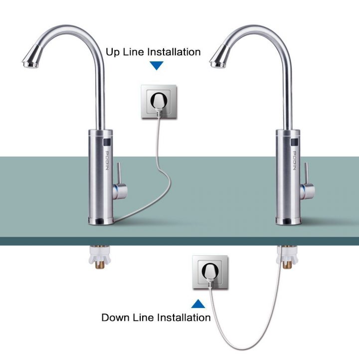 Le Meilleur Chauffe Eau Électrique Instantané – Zone Led pour Chauffe Eau Instantané Douche