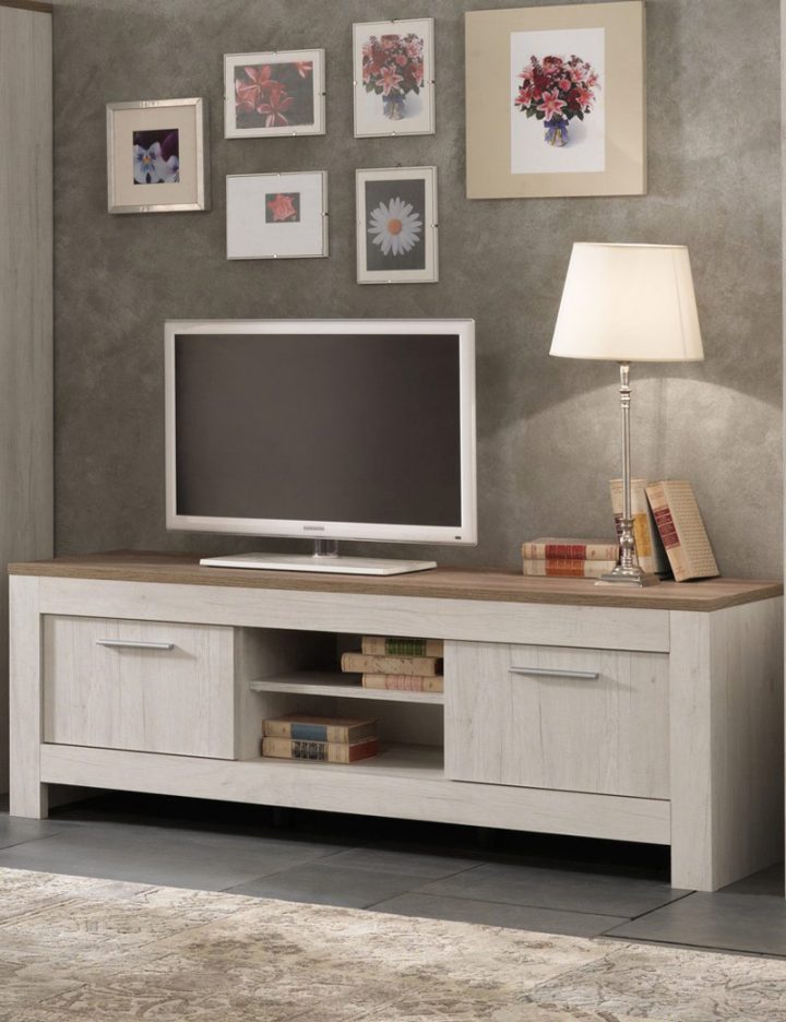 Le Meuble Tv : Incontournable Au Salon ! – Blog Matelpro tout Meuble Tv Table Basse Assorti