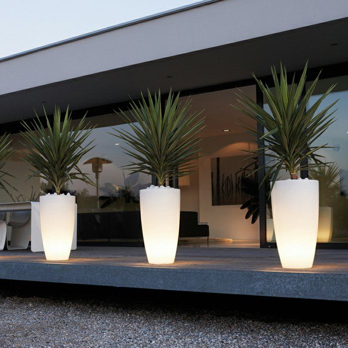 Le Pot Lumineux En 60 Images | Amenagement Jardin, Comment tout Salon De Jardin Lumineux