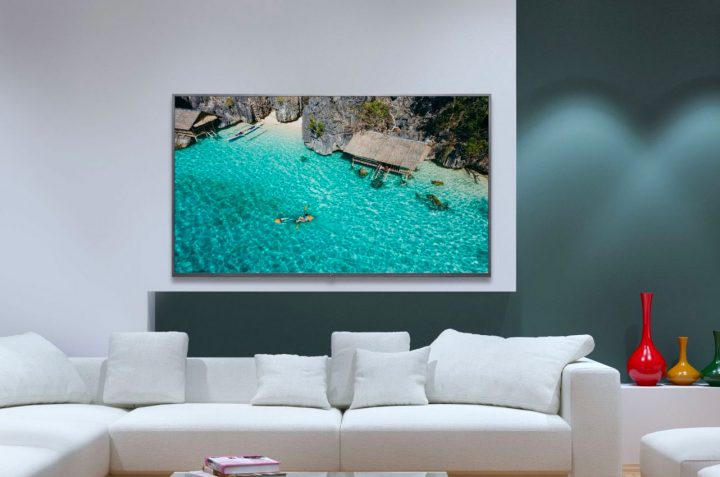 Le Tv Led Essentielb 65Uhd-1291 À 499 € Chez Boulanger intérieur Meuble Tv Boulanger