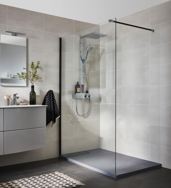 Le Verre De Douche À L'épreuve De L'eau – Lapeyre dedans Pare Douche Lapeyre Le Verre De Douche À L'épreuve De L'eau – Lapeyre dedans Pare Douche Lapeyre