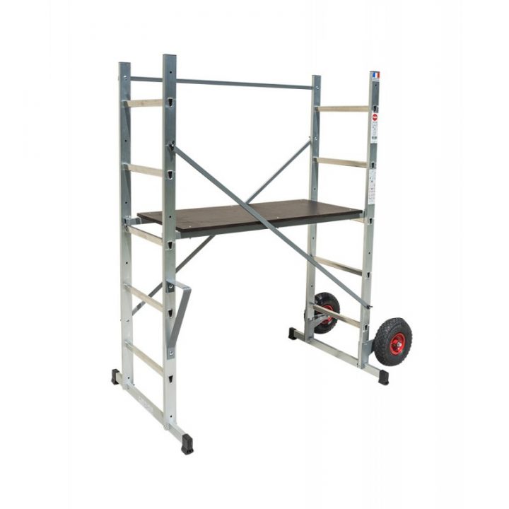 L'Échafaudage Spécial Jardin Hailo H3 Pour Les Travaux encequiconcerne Echafaudage De Jardin