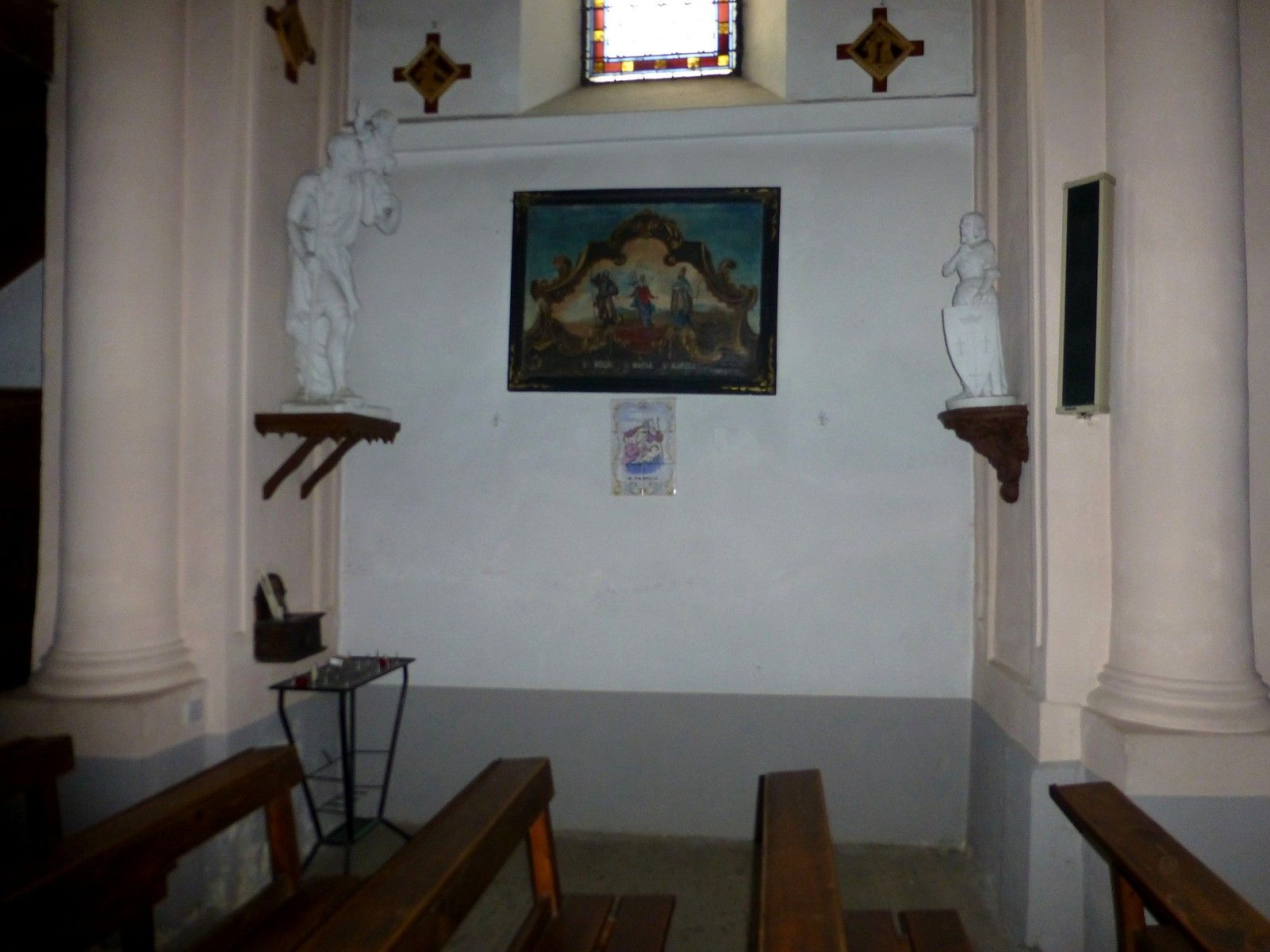 L'Église Saint-Roch De Pont-De-Cervières (Briançon) Et Son à Le Bacchu Ber