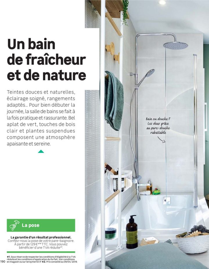 Leroy Merlin Catalogue Actuel 10.09 – 31.10.2019 [183 concernant Leroy Merlin Pare Douche Leroy Merlin Catalogue Actuel 10.09 – 31.10.2019 [183 concernant Leroy Merlin Pare Douche