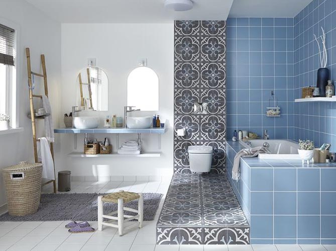 Les 5 Bonnes Idées De Cette Salle De Bains – Elle Décoration tout Salle De Bains Idées Toutes