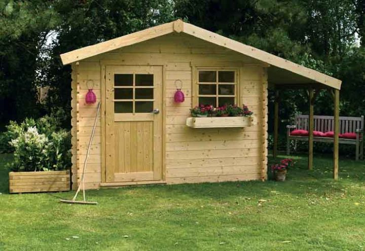 Les Abris De Jardin destiné Castorama Cabane De Jardin