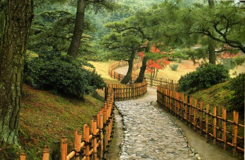 Les Clôtures Japonaises Traditionnelles (1) (Avec Images destiné Modele Jardin Japonais Les Clôtures Japonaises Traditionnelles (1) (Avec Images destiné Modele Jardin Japonais