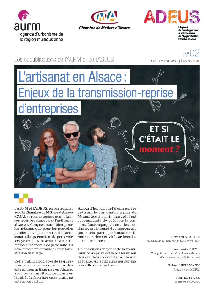Les Copublications De L'aurm Et De L'adeus N° 02 — Agence De encequiconcerne Chambre Des Métiers D Alsace