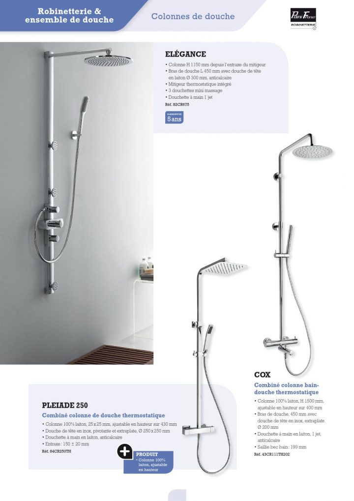 Les Gentlemen De La Salle De Bain (Plomberie Dom – Plomberie concernant Hauteur Colonne De Douche