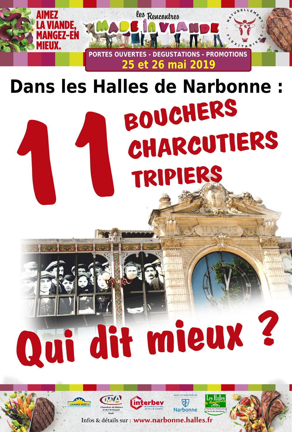 Les Halles De Narbonne destiné Chambre Des Metiers Narbonne