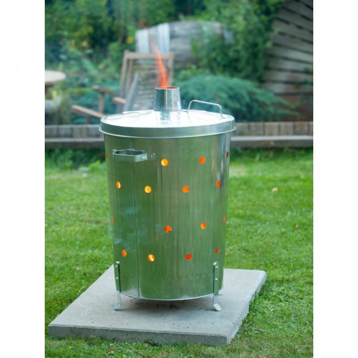 L'Incinérateur De Jardin 110 L Propre Et Discret De Jardin dedans Incinerateur De Jardin