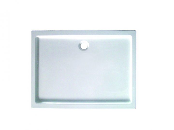 Linie Mango Receveur De Douche 160X90Cm Plastique Blanc Brillant tout Receveur De Douche Surélevé